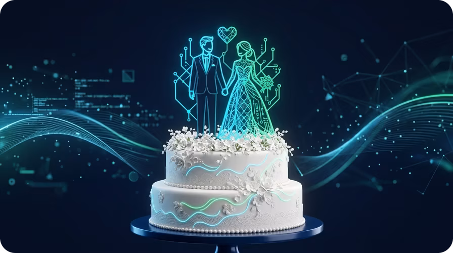Imprime en 3D un recuerdo de boda único
