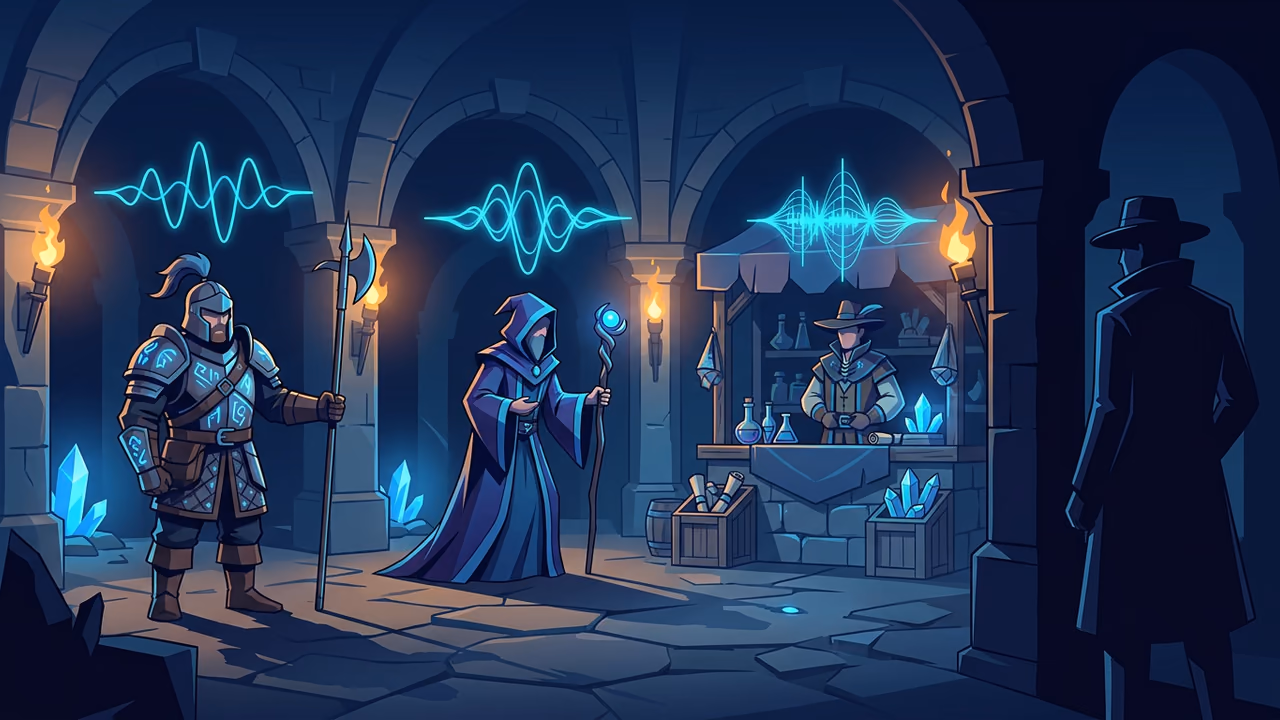 NPC Voice Generator: AI Voice-Over for NPCs and Narrators