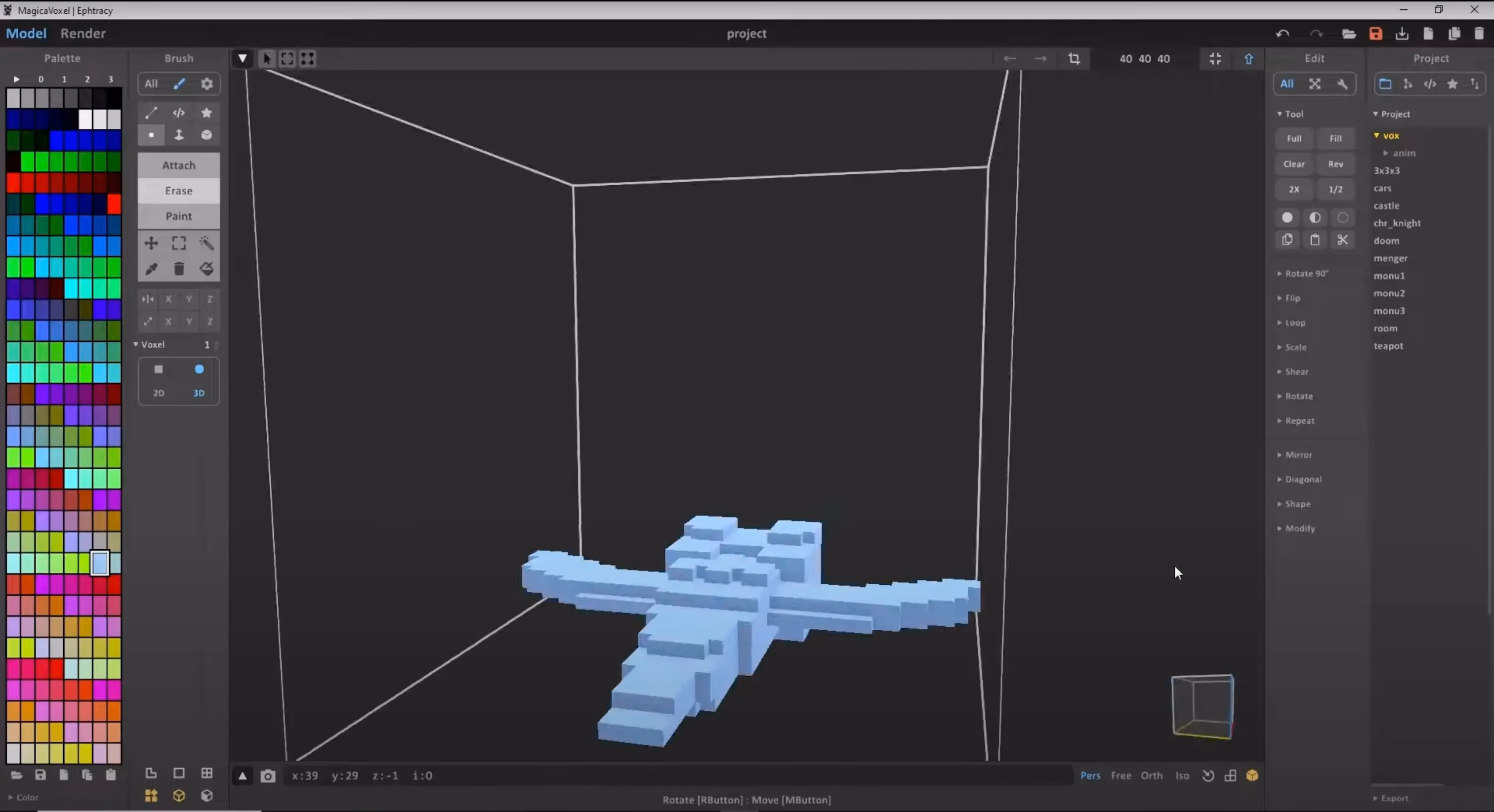 Voxel Modeling