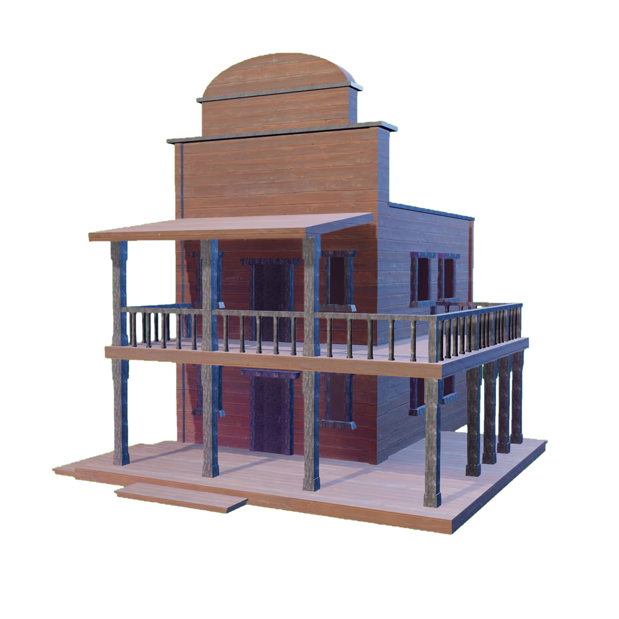 Wild West building
