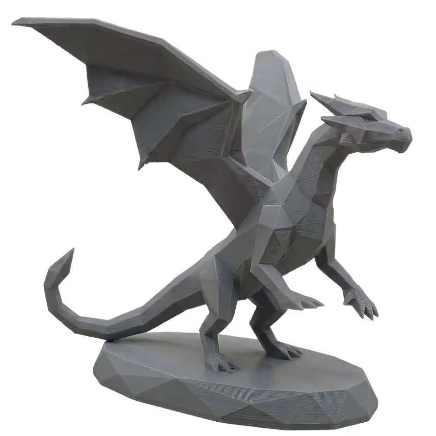 3D printed dragon