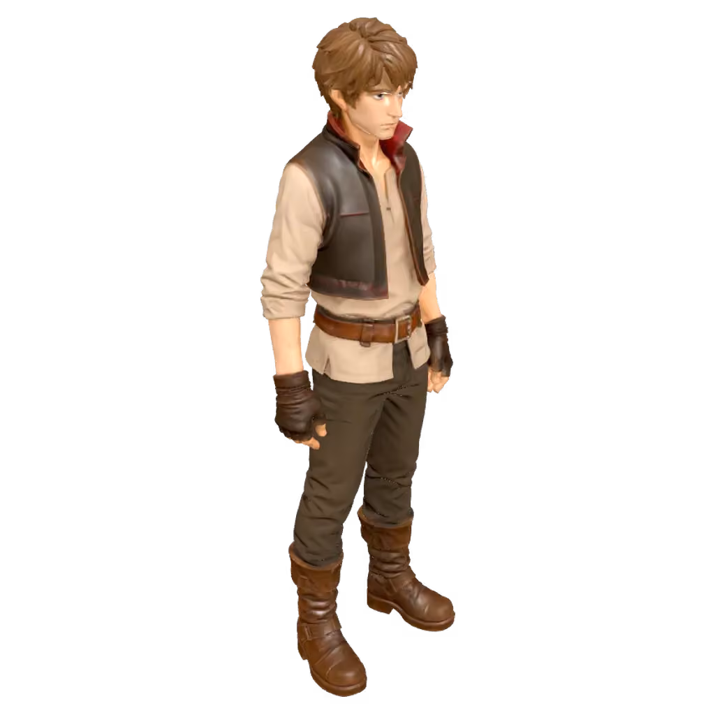 Stylized character
