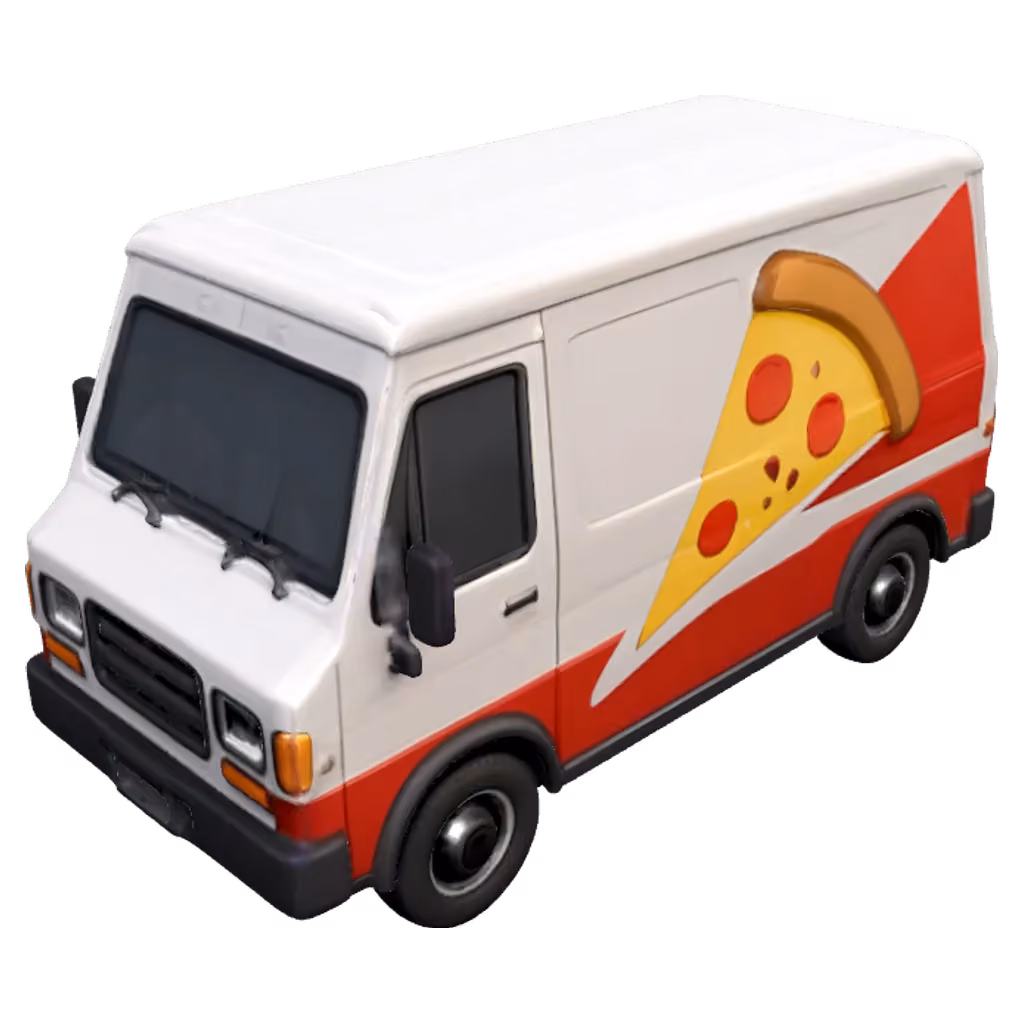 Delivery van