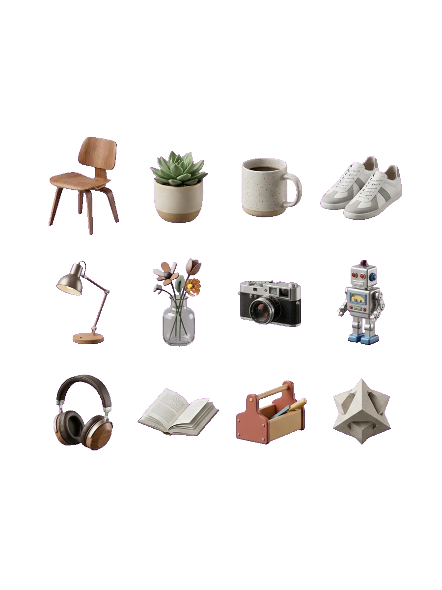 Free 3D model library